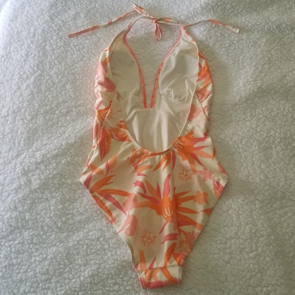 ACCESSORIZE LONDON Orange tropical palm one piece - Picture 12 of 13